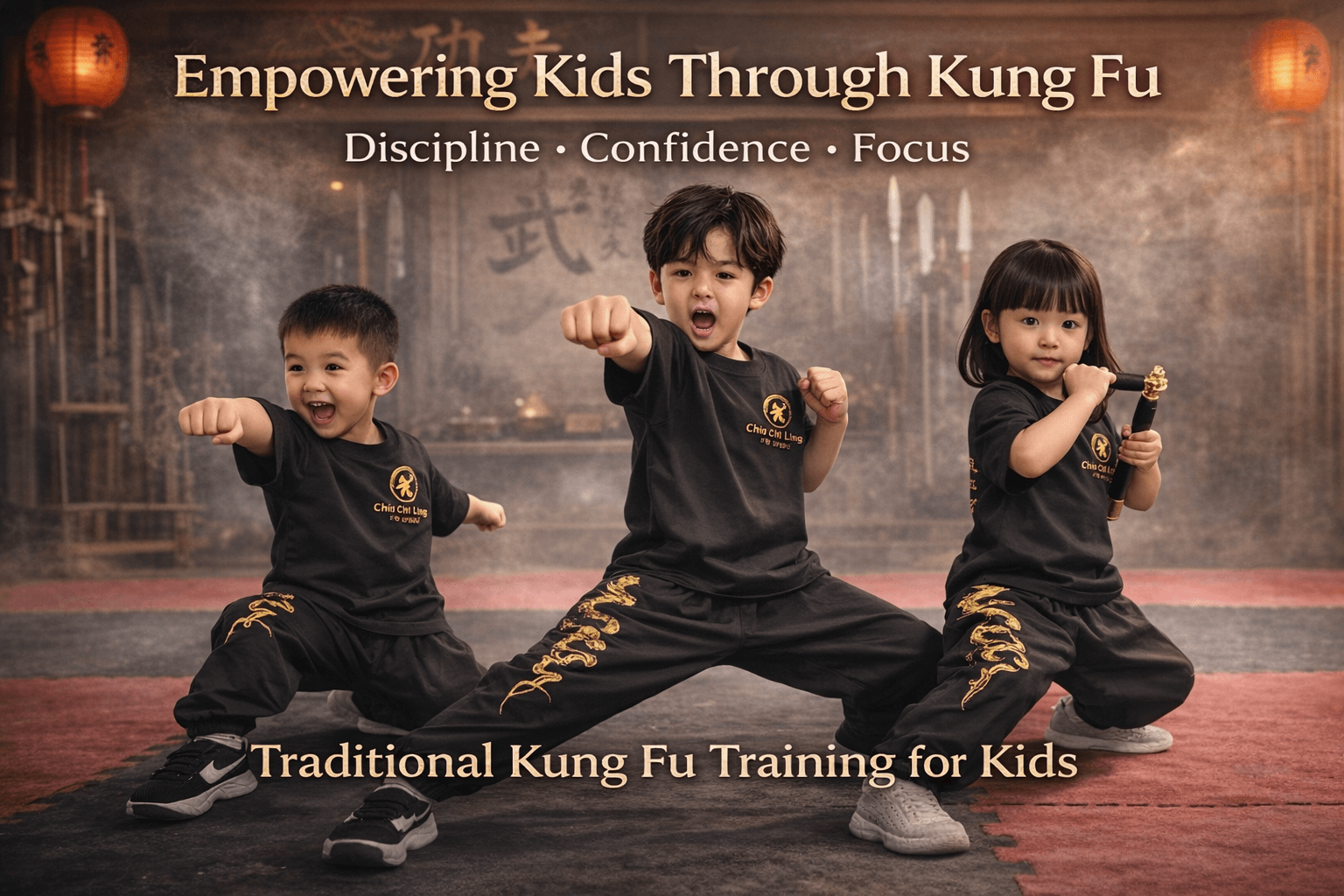 中國功夫課程- 5~13岁